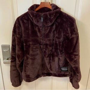 Calvin Klein Faux Fur Jacket